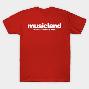 Retro Defunct Musicland Record Store T-Shirt